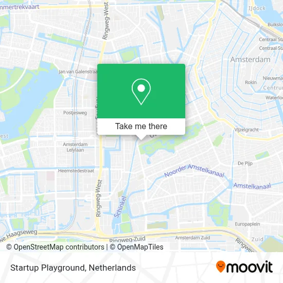 Startup Playground map