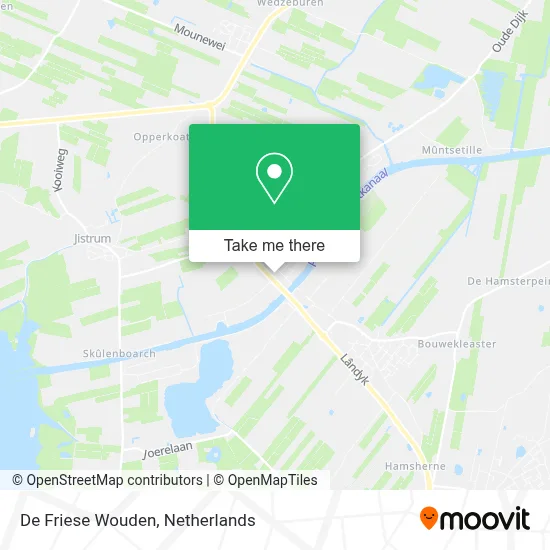 De Friese Wouden map