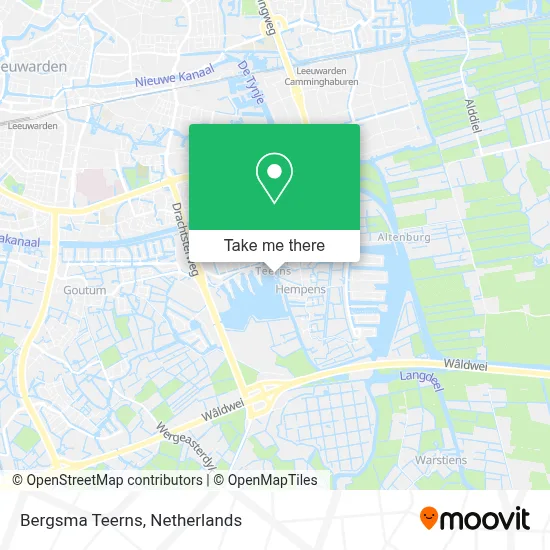 Bergsma Teerns map