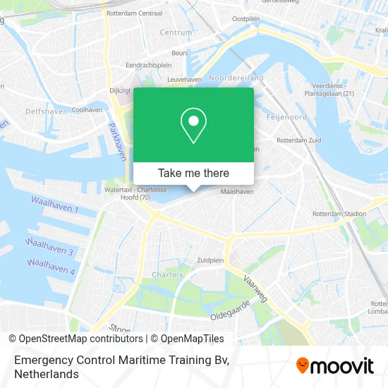 Emergency Control Maritime Training Bv map