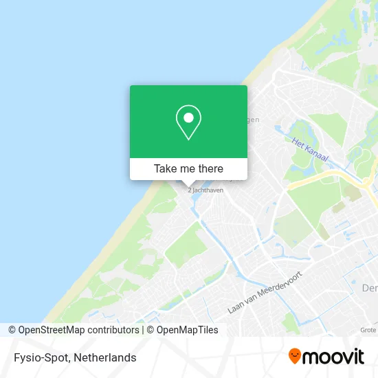 Fysio-Spot map