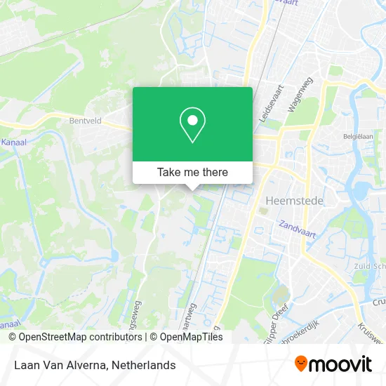 Laan Van Alverna map