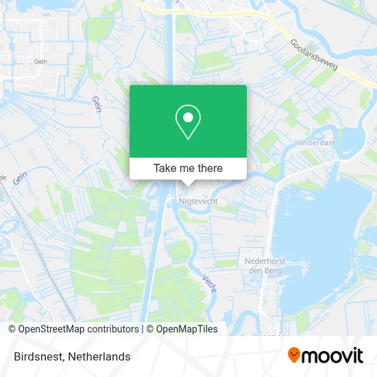 Birdsnest map