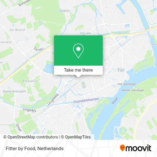 Fitter by Food map