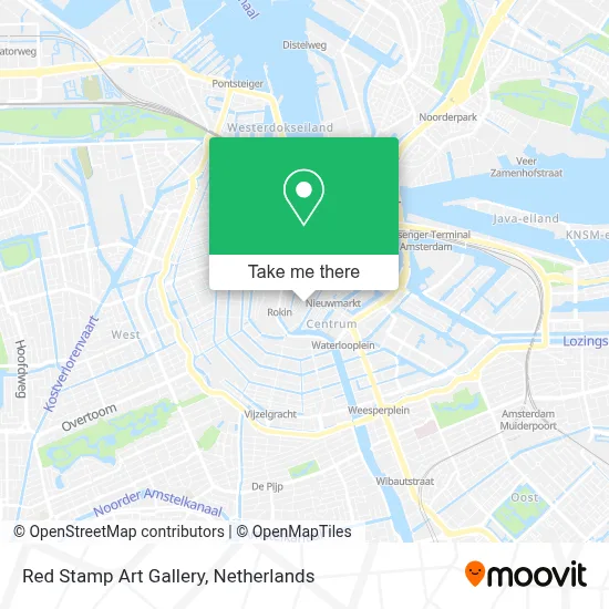 Red Stamp Art Gallery map