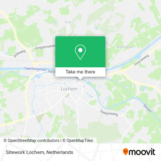 Sitework Lochem map