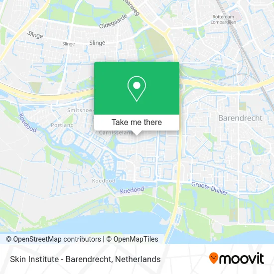 Skin Institute - Barendrecht map