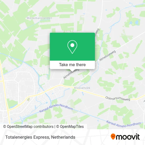 Totalenergies Express map