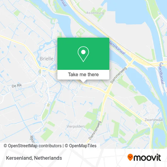 Kersenland map