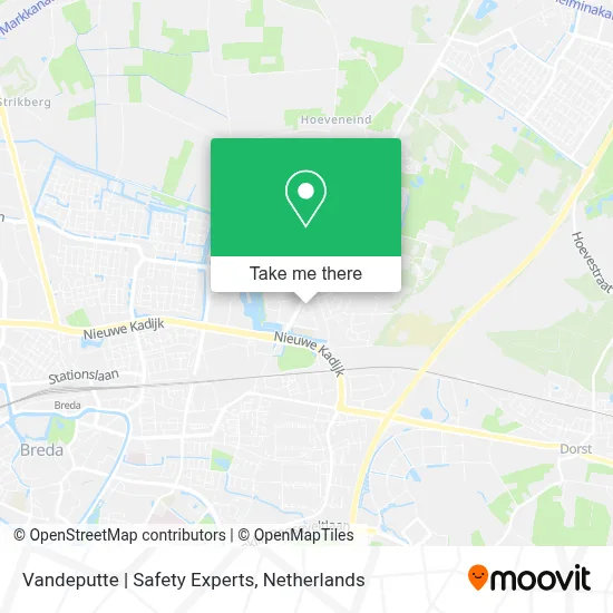Vandeputte | Safety Experts map