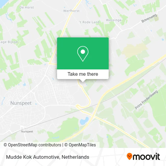 Mudde Kok Automotive map