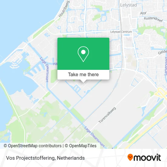 Vos Projectstoffering map