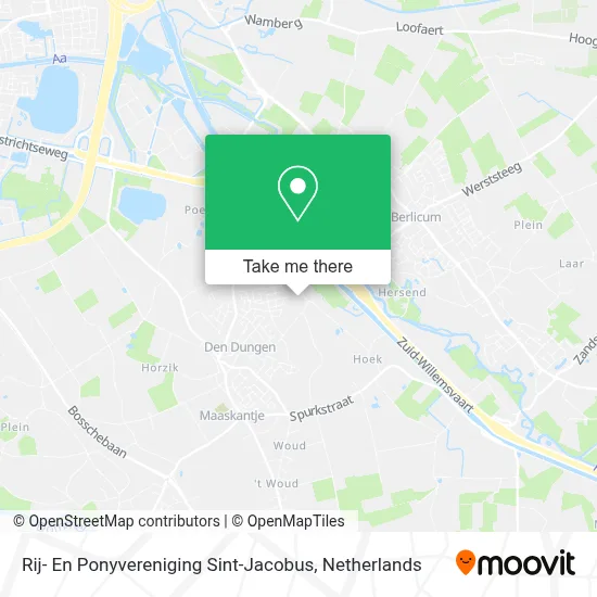 Rij- En Ponyvereniging Sint-Jacobus map