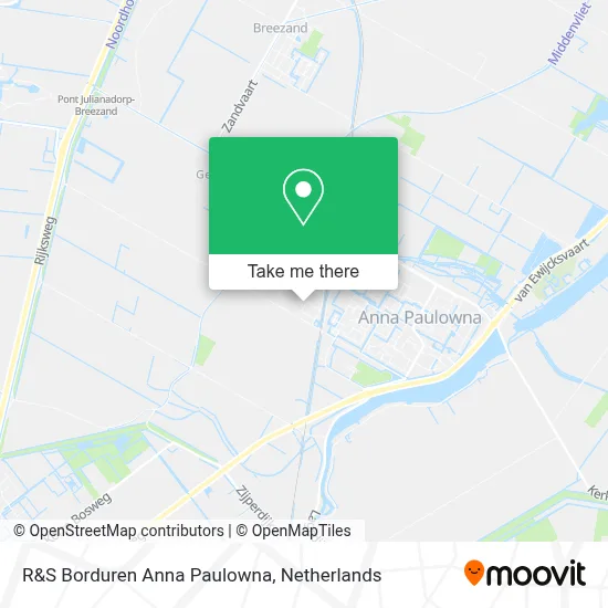 R&S Borduren Anna Paulowna map