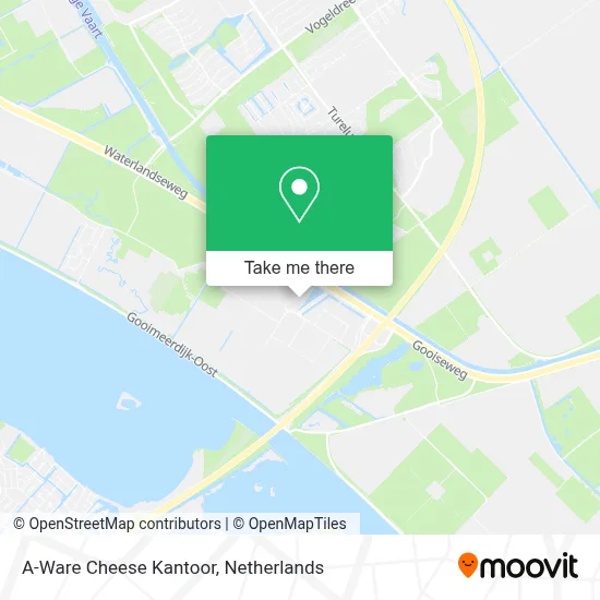 A-Ware Cheese Kantoor map