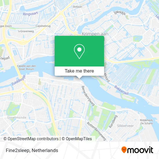 Fine2sleep map