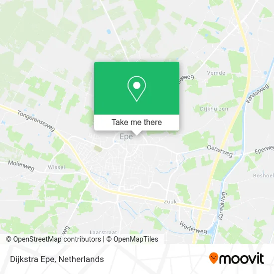 Dijkstra Epe map