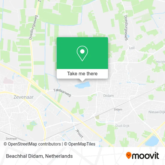 Beachhal Didam map