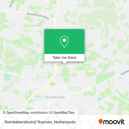 Rietdekkersbedrijf Boersen map