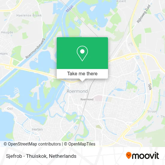 Sjefrob - Thuiskok map