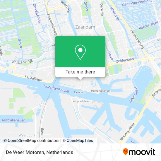 De Weer Motoren map