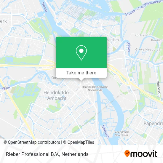 Rieber Professional B.V. map