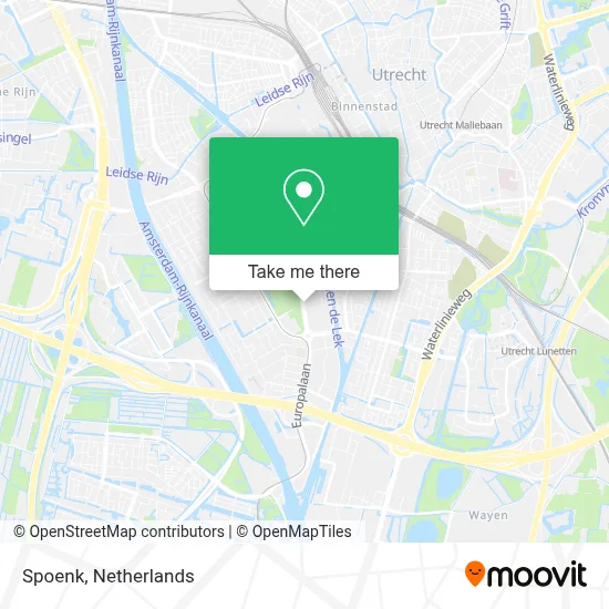 Spoenk map
