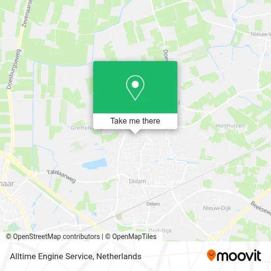 Alltime Engine Service Karte