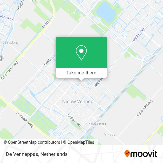 De Venneppas Karte