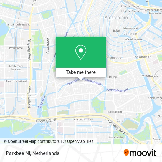 Parkbee Nl map