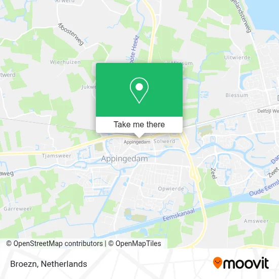 Broezn map