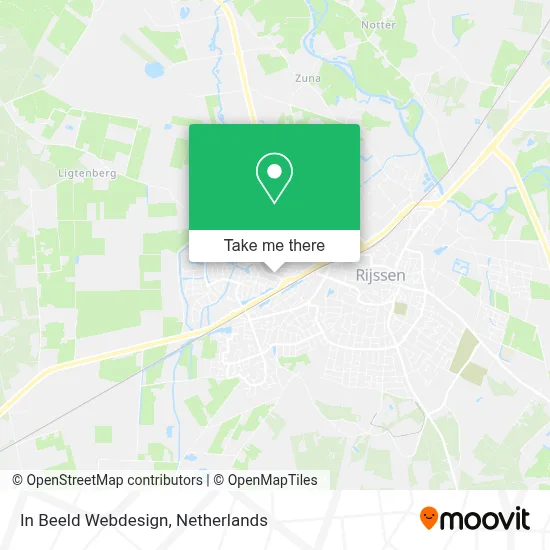 In Beeld Webdesign map