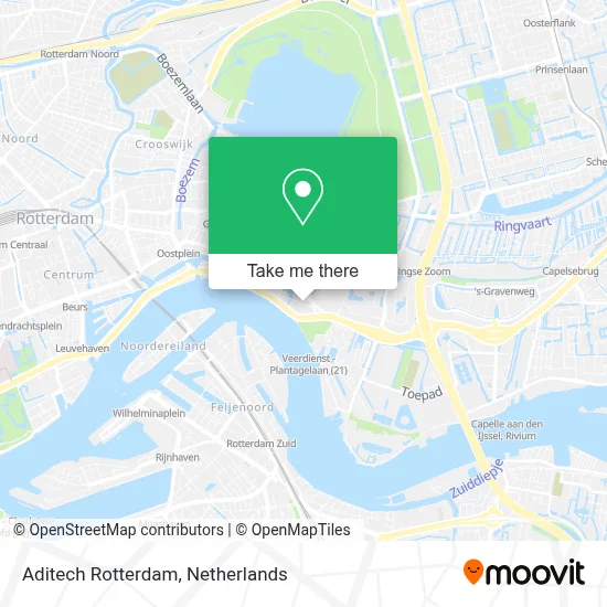 Aditech Rotterdam map