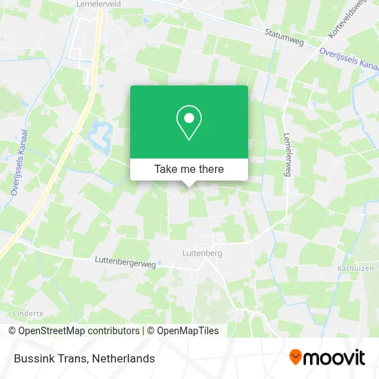 Bussink Trans map