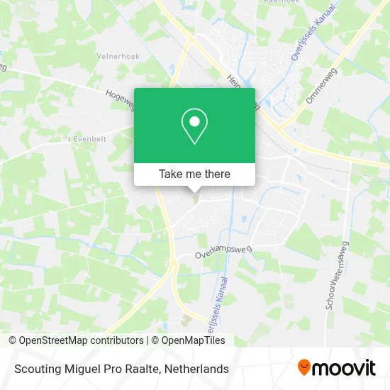 Scouting Miguel Pro Raalte map