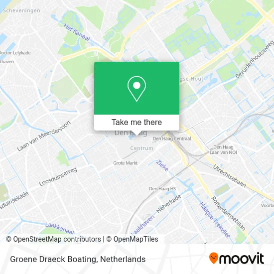 Groene Draeck Boating map