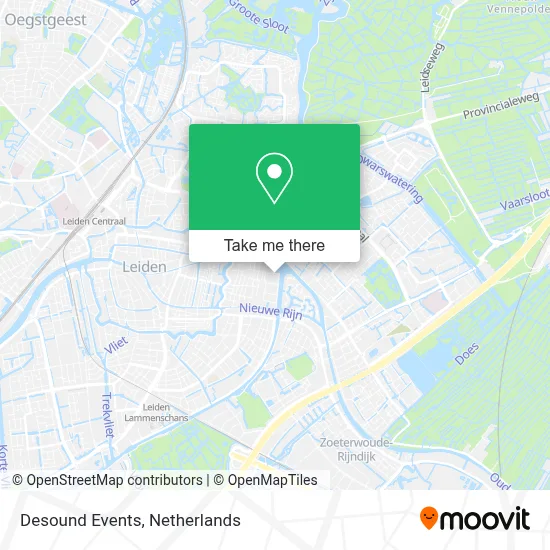 Desound Events map