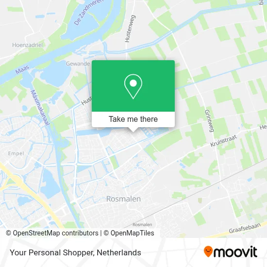 Your Personal Shopper map