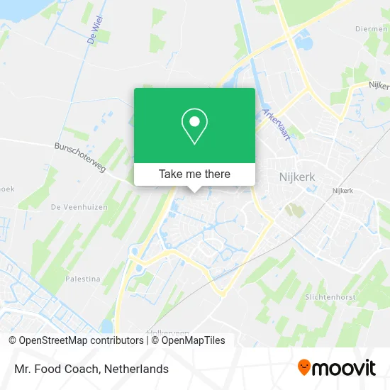 Mr. Food Coach map