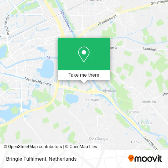 Bringle Fulfilment map
