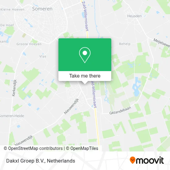 Dakxl Groep B.V. map