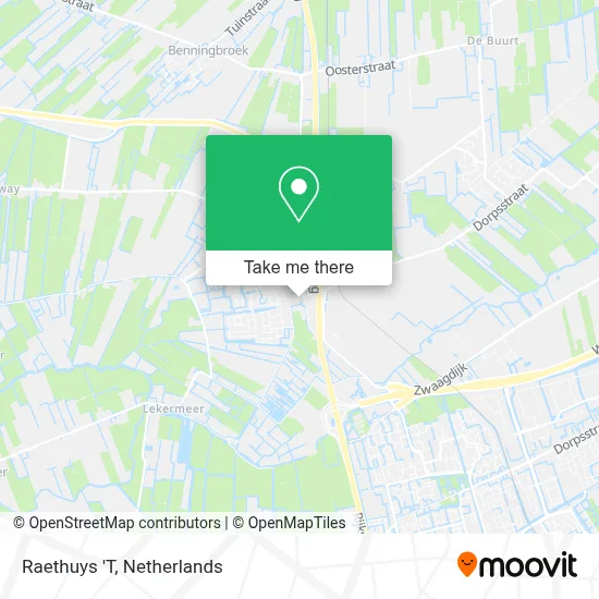Raethuys 'T map