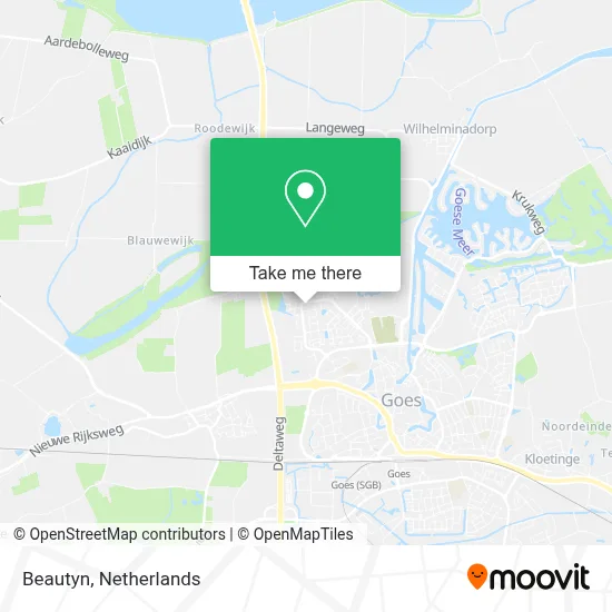 Beautyn map