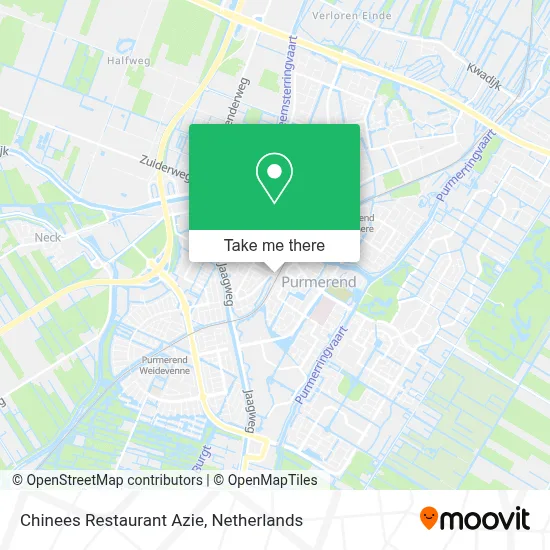 Chinees Restaurant Azie map