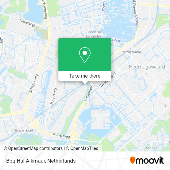 Bbq Hal Alkmaar map