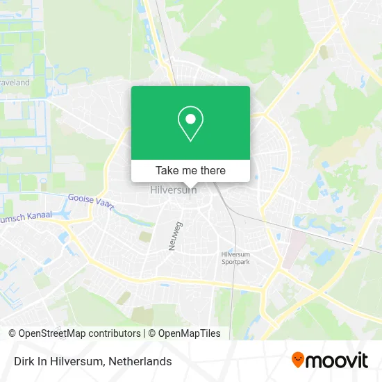 Dirk In Hilversum map