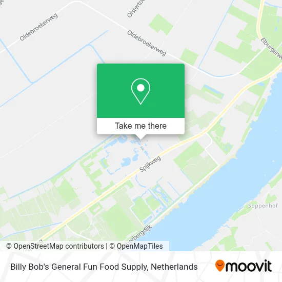 Billy Bob's General Fun Food Supply map