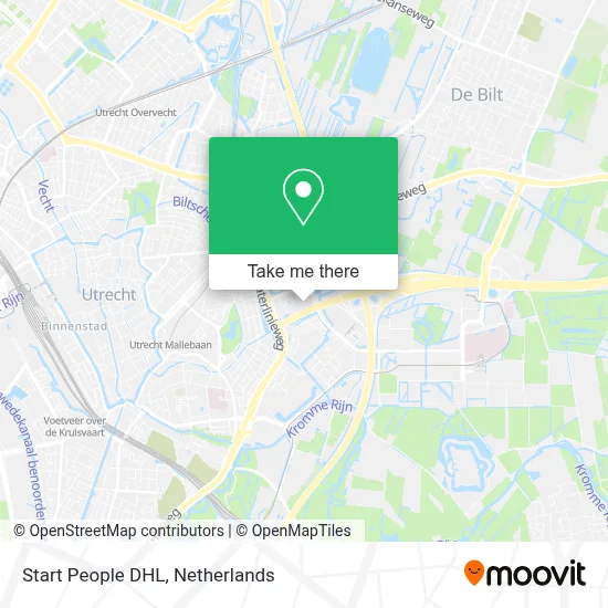 Start People DHL map