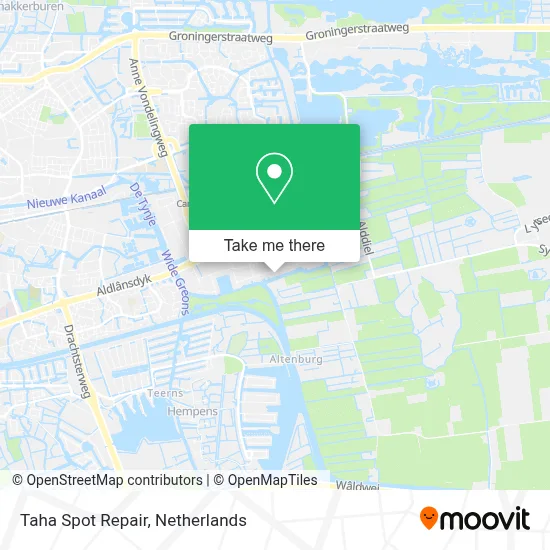 Taha Spot Repair map