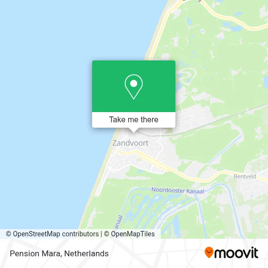 Pension Mara map